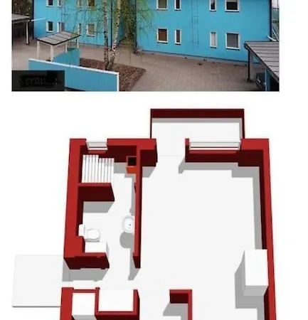 Cozy In For 2 With Own Sauna,balcony And A Free Parking Appartement