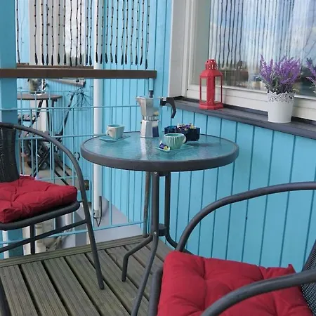 Cozy In For 2 With Own Sauna,balcony And A Free Parking Apartment