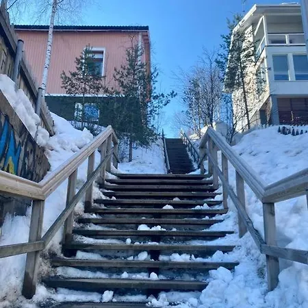 Cozy In For 2 With Own Sauna,balcony And A Free Parking